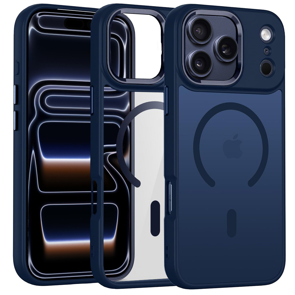 Etui Hybrydowe Clear Case z MagSafe | Blue do Apple iPhone 17 Pro Max