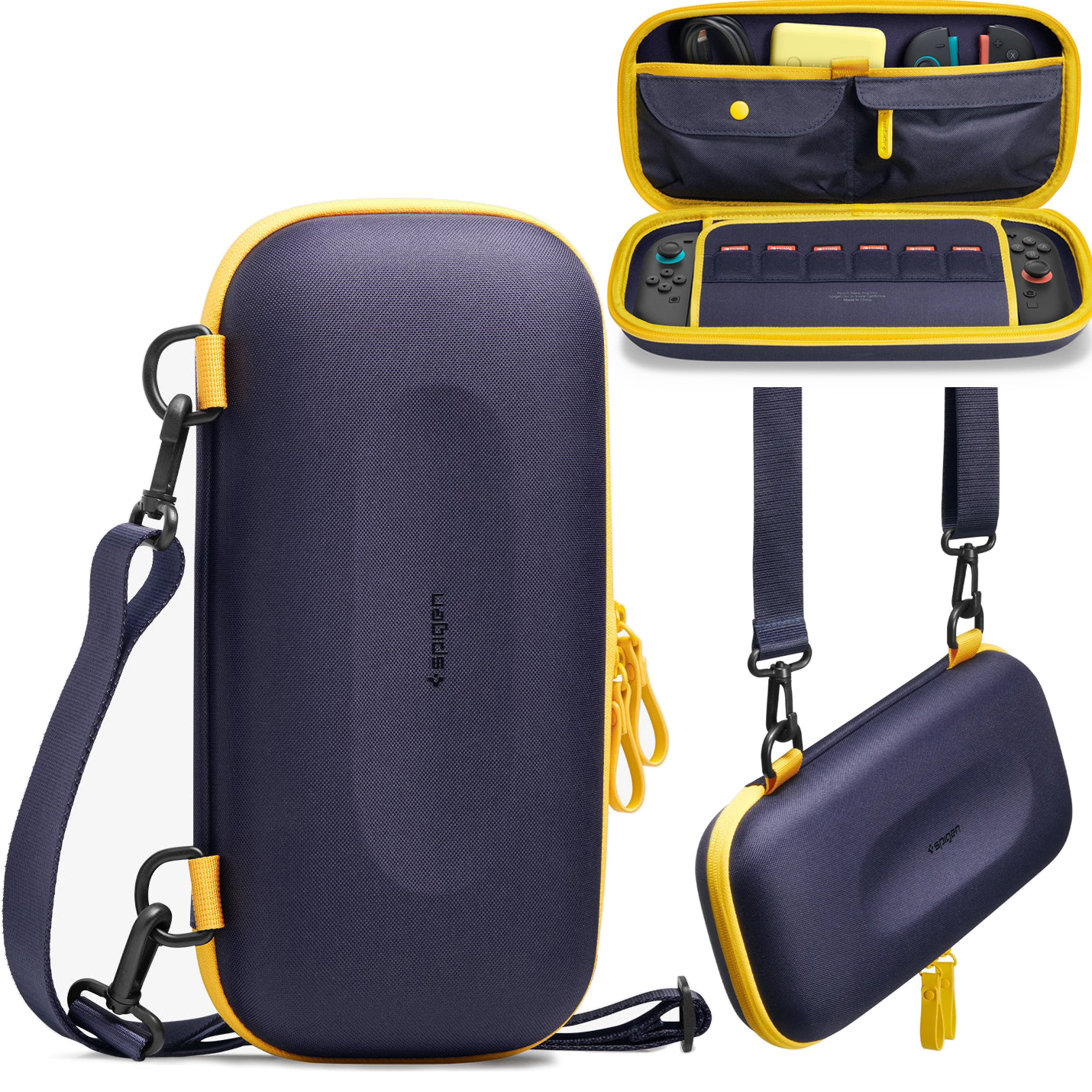 Spigen Nano Pop PRO | Sztywne Etui | Blueberry Navy do Nintendo Switch 2