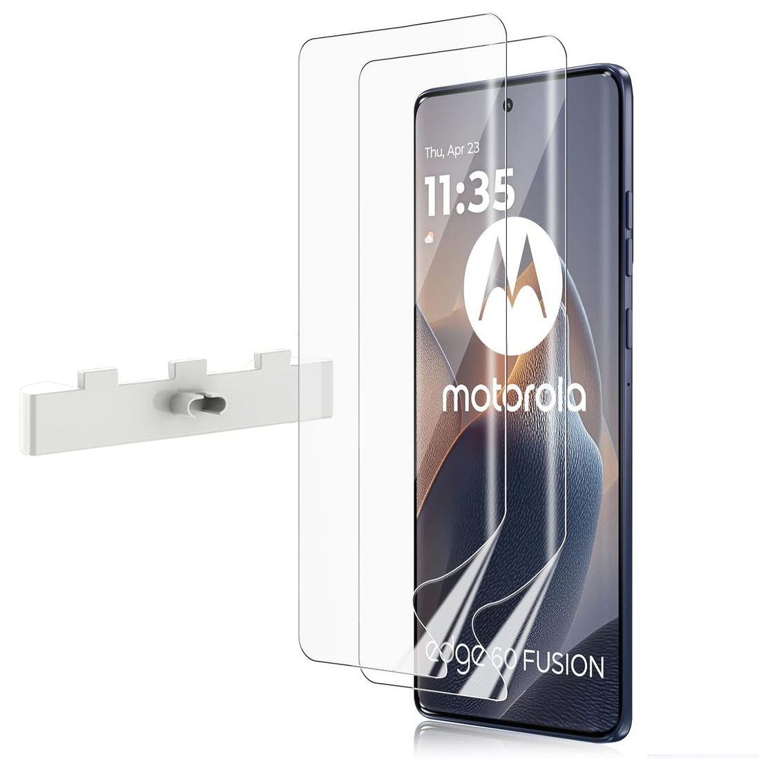 2x Folia Hydrożelowa | Hydroflex Fit+ zAplikatorem do Motorola Edge 60 / Pro / Fusion