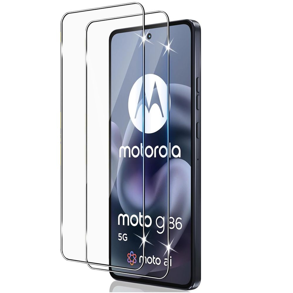 2x Szkło Ochronne 5D | FULL COVER do Motorola Moto G86 / G86 Power 5G