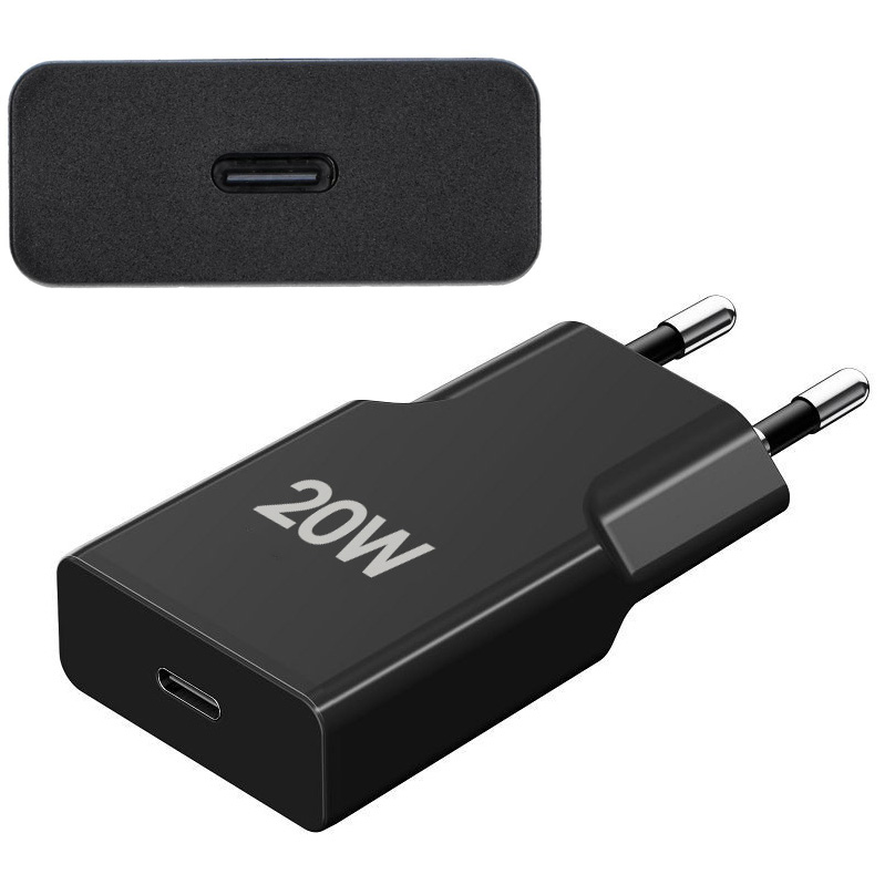BS | Ładowarka Sieciowa USB-C | GaN 20W | Czarna