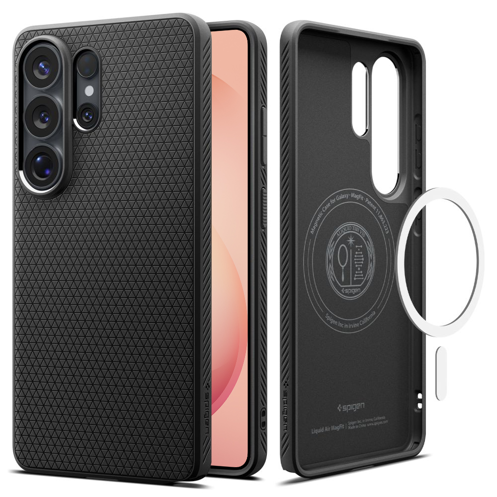 Etui SPIGEN Liquid Air MagSafe | Matte Black do Samsung Galaxy S26 Ultra