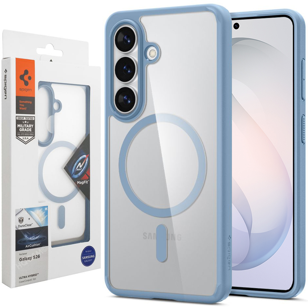 Etui SPIGEN Ultra Hybrid MagSafe | Light Blue do Samsung Galaxy S26