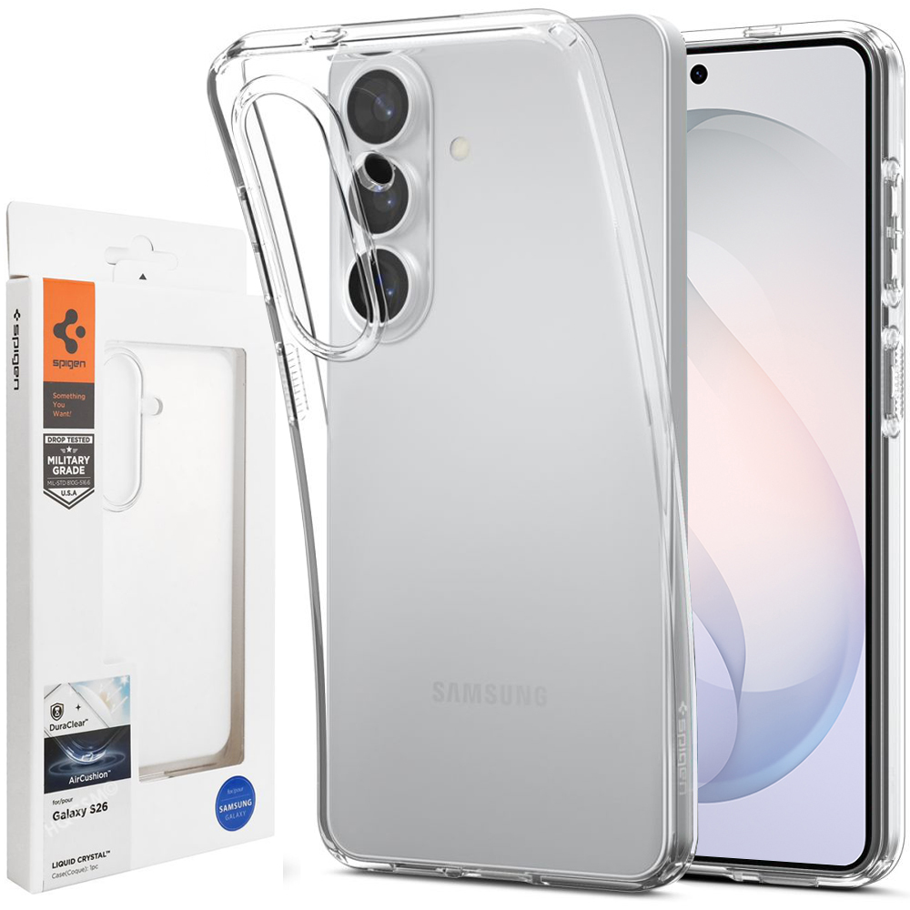 Etui SPIGEN Liquid Crystal | Crystal Clear do Samsung Galaxy S26