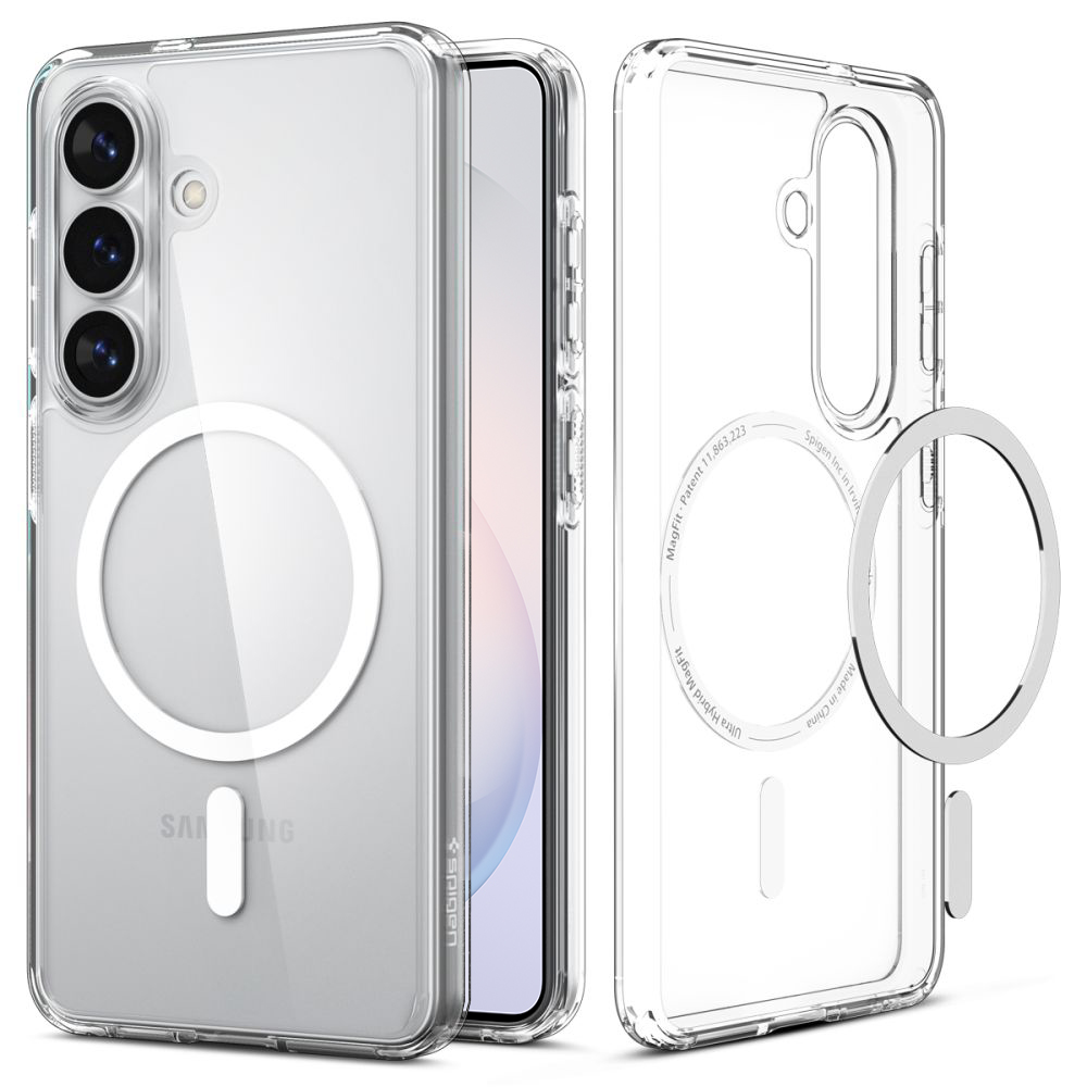 Etui SPIGEN Ultra Hybrid MagSafe | Clear White do Samsung Galaxy S26+ Plus