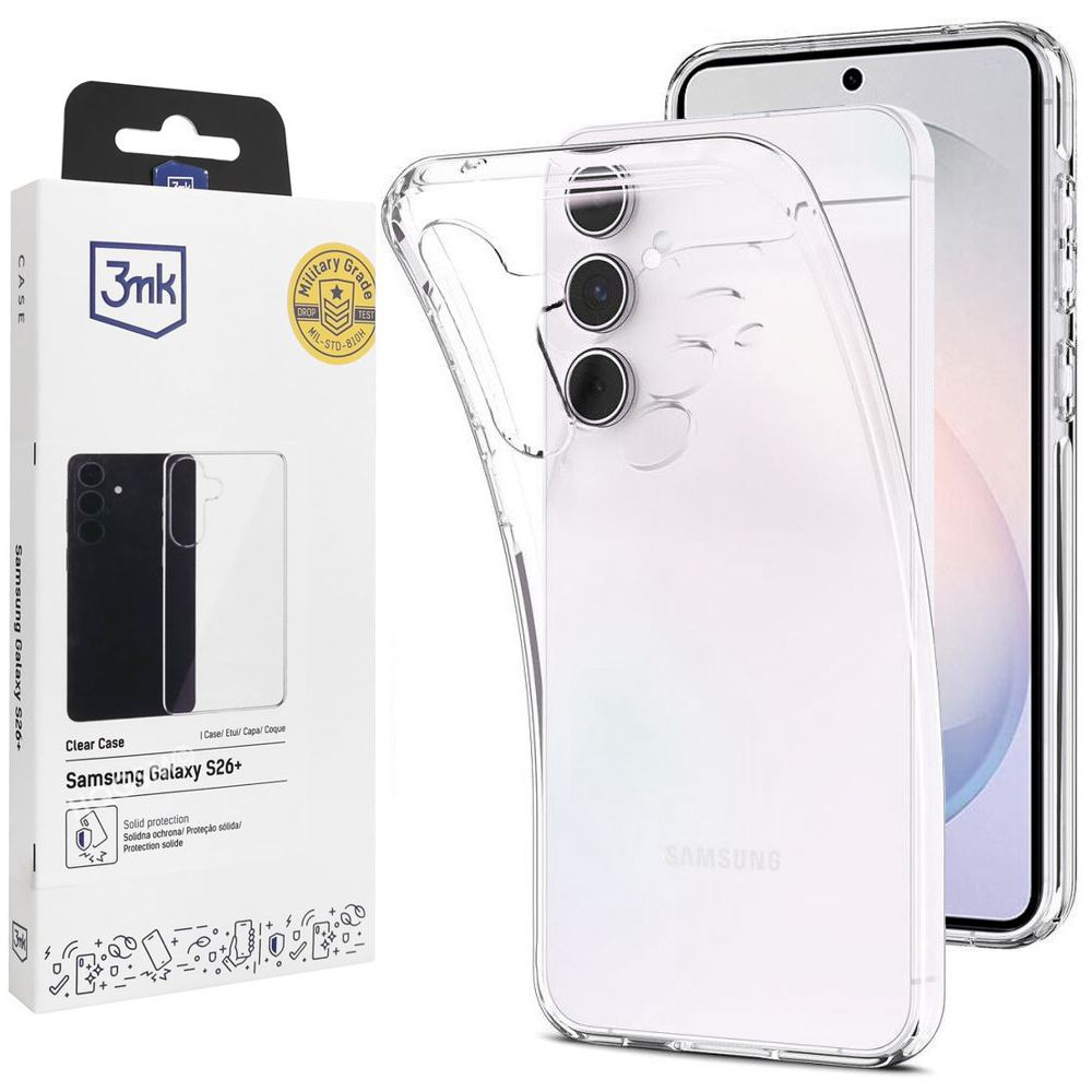 Etui 3mk Clear Case | Bezbarwne do Samsung Galaxy S26+ Plus