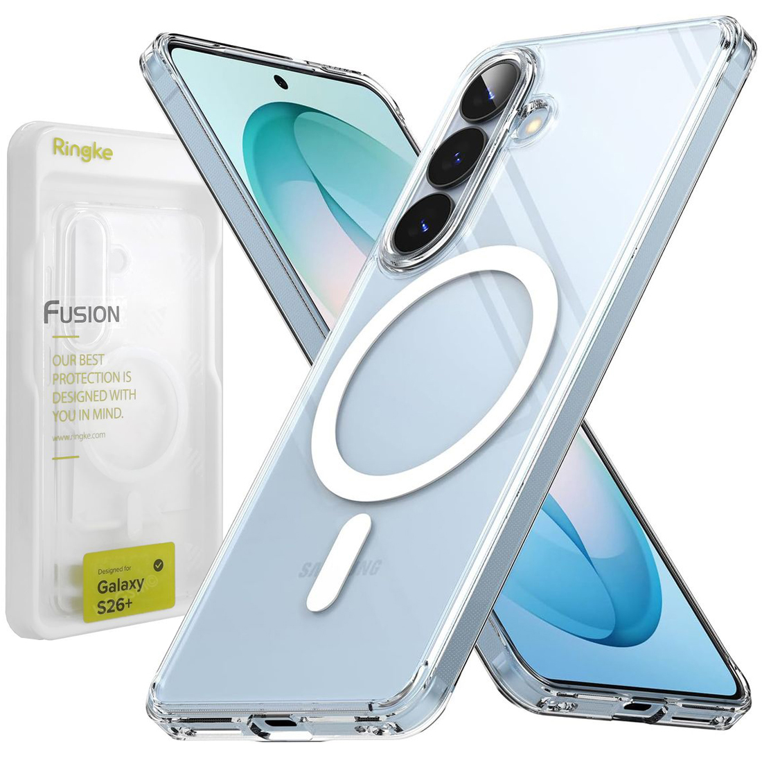 Etui RINGKE Fusion Magnetic | Clear do Samsung Galaxy S26+ Plus