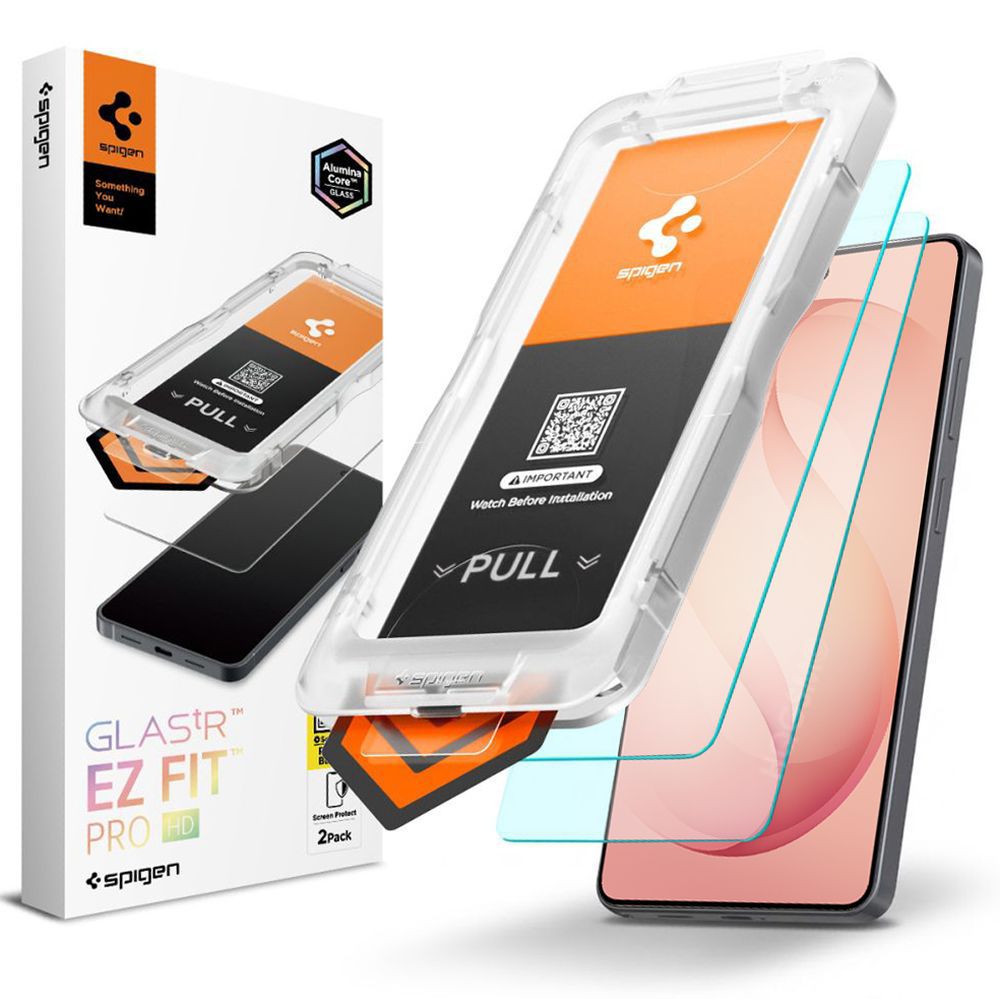 2x Szkło SPIGEN GLAS.tR EZ FIT Alumina Core + aplikator do Samsung Galaxy S26 Ultra