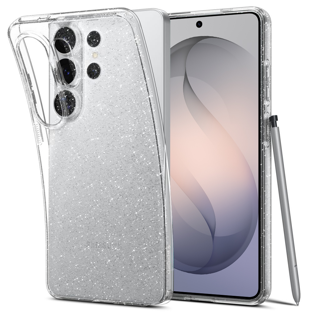 Etui SPIGEN Liquid Crystal Glitter | Crystal Quartz do Samsung Galaxy S26 Ultra