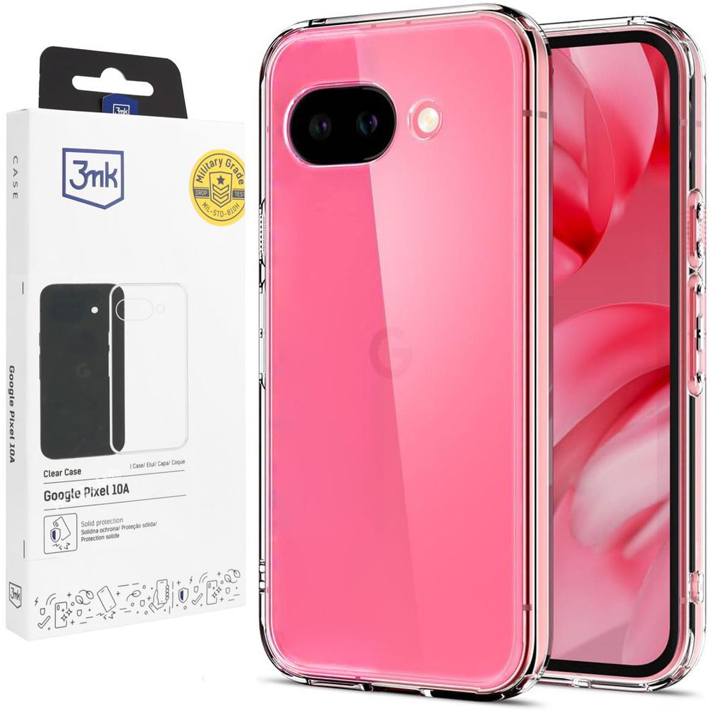Etui 3mk Clear Case | Bezbarwne do Google Pixel 10a