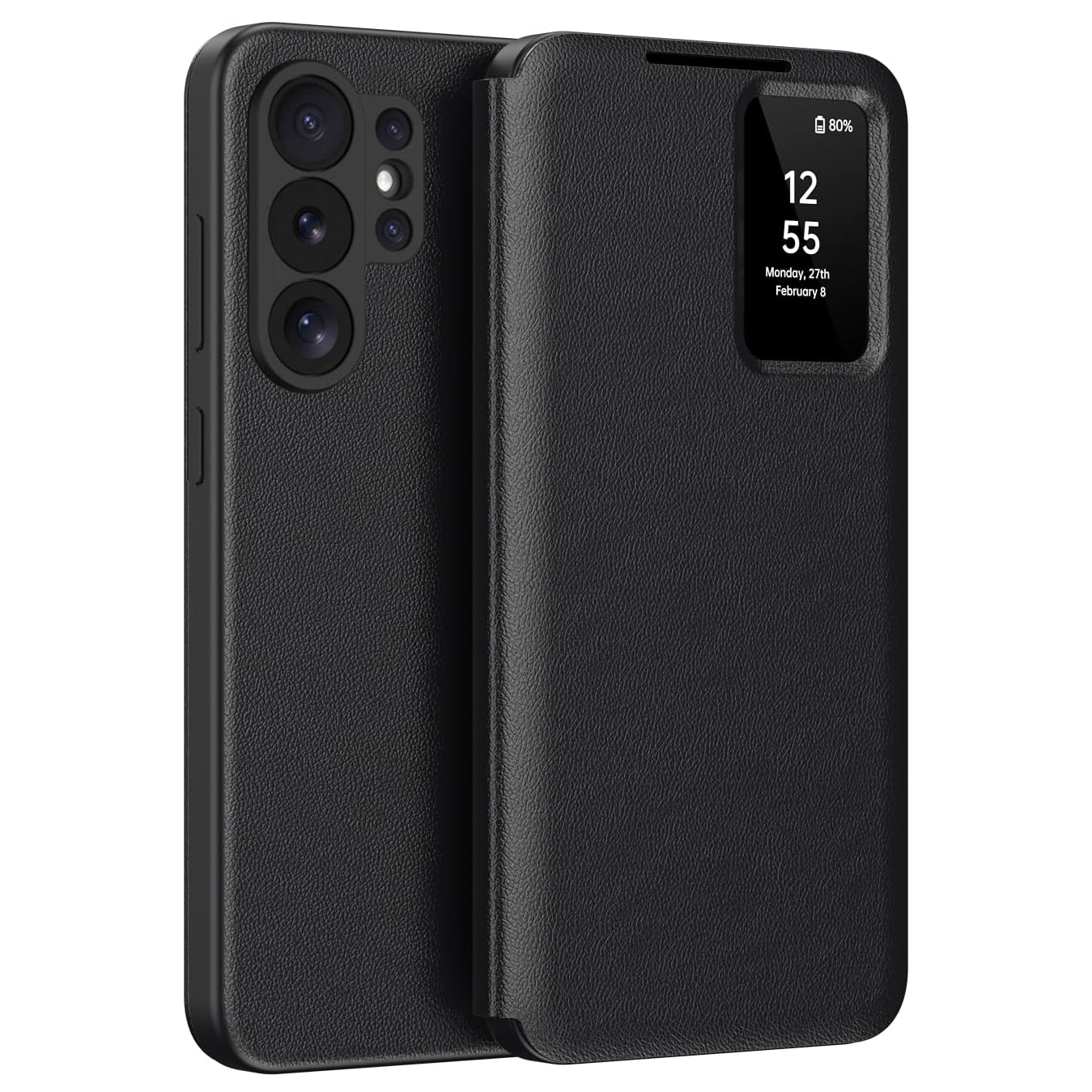 Etui Smart View Wallet Case | Black do Samsung Galaxy S26 Ultra