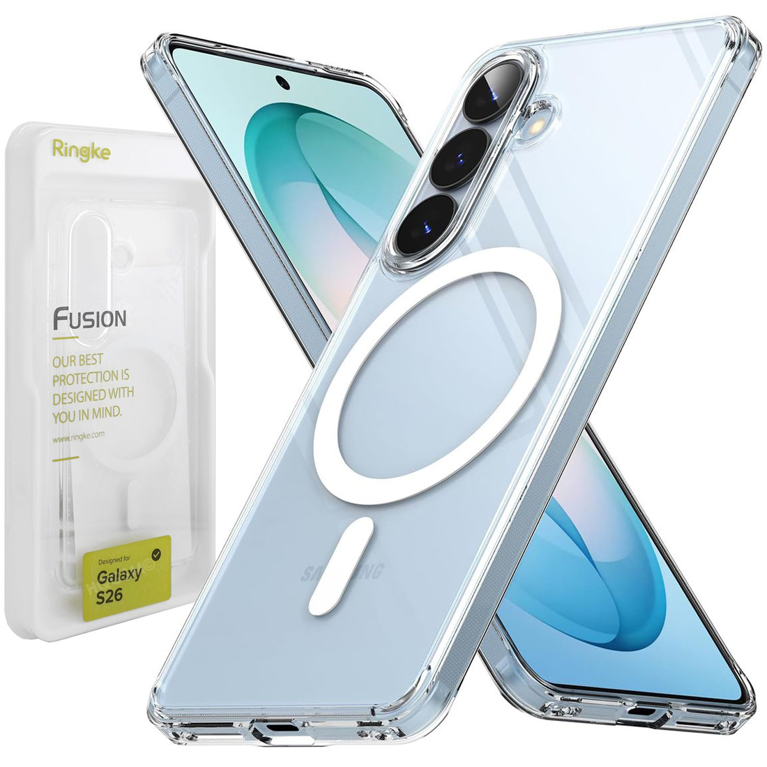 Etui RINGKE Fusion Magnetic | Clear do Samsung Galaxy S26
