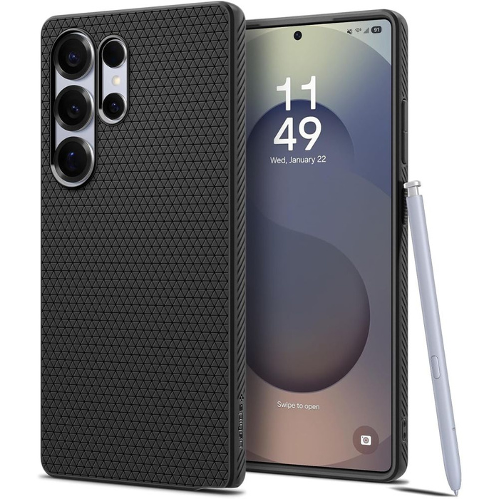 Etui SPIGEN Liquid Air | Black do Samsung Galaxy S25 Ultra