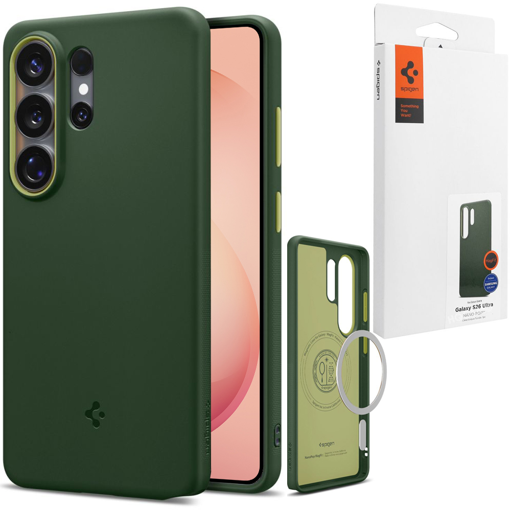 Etui SPIGEN Nano POP MagSafe | Avo Green do Samsung Galaxy S26 Ultra