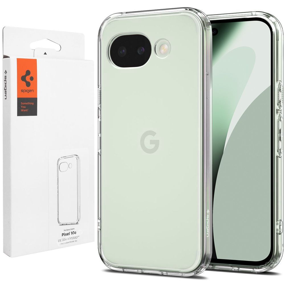 Etui SPIGEN Ultra Hybrid | Crystal Clear do Google Pixel 10a