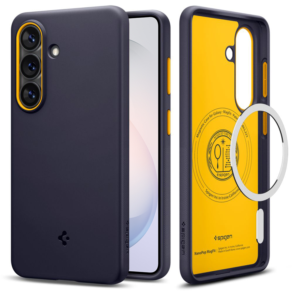 Etui SPIGEN Nano POP MagSafe | Blueberry Navy do Samsung Galaxy S26