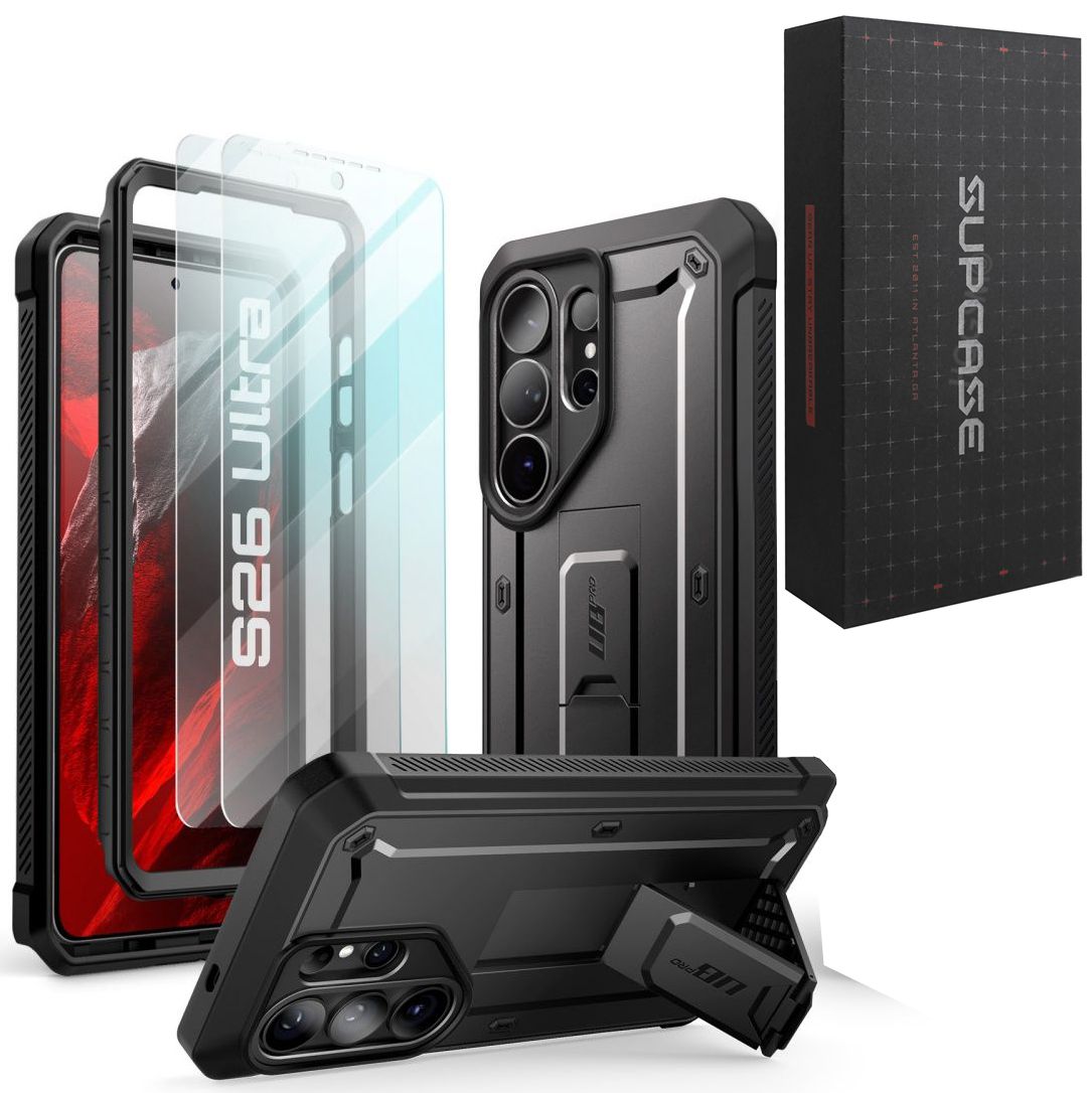 Etui SUPCASE Unicorn Beetle Pro | Obudowa Przód Tył + 2x SZKŁO do Samsung Galaxy S26 Ultra