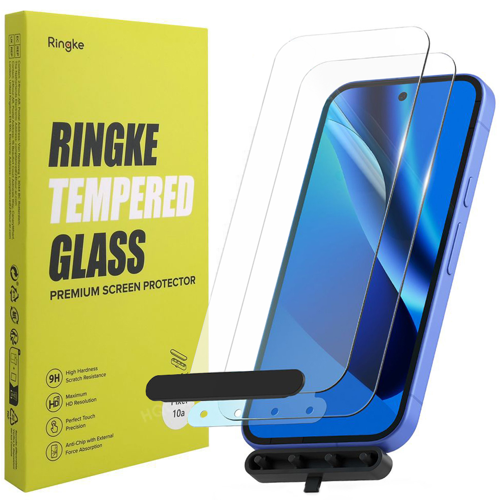 2x Szkło Hartowane RINGKE Tempered Glass + Aplikator do Google Pixel 10a