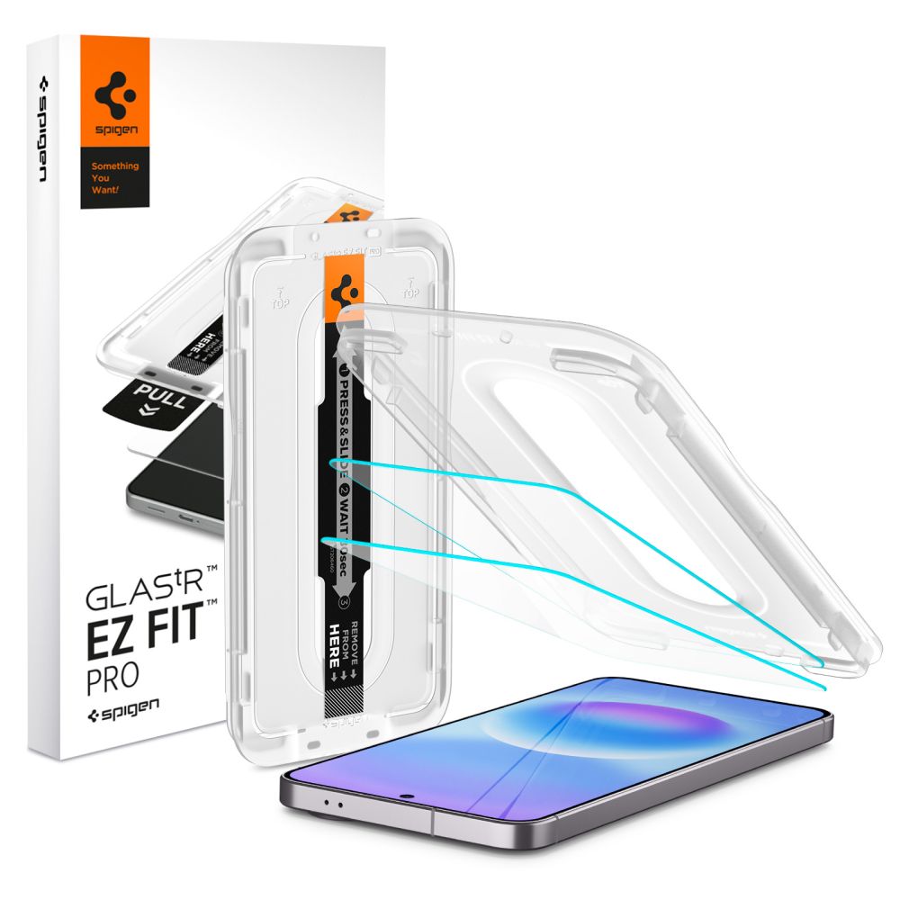 2x Szkło SPIGEN GLAS.tR EZ FIT Pro + aplikator do Samsung Galaxy A37 5G