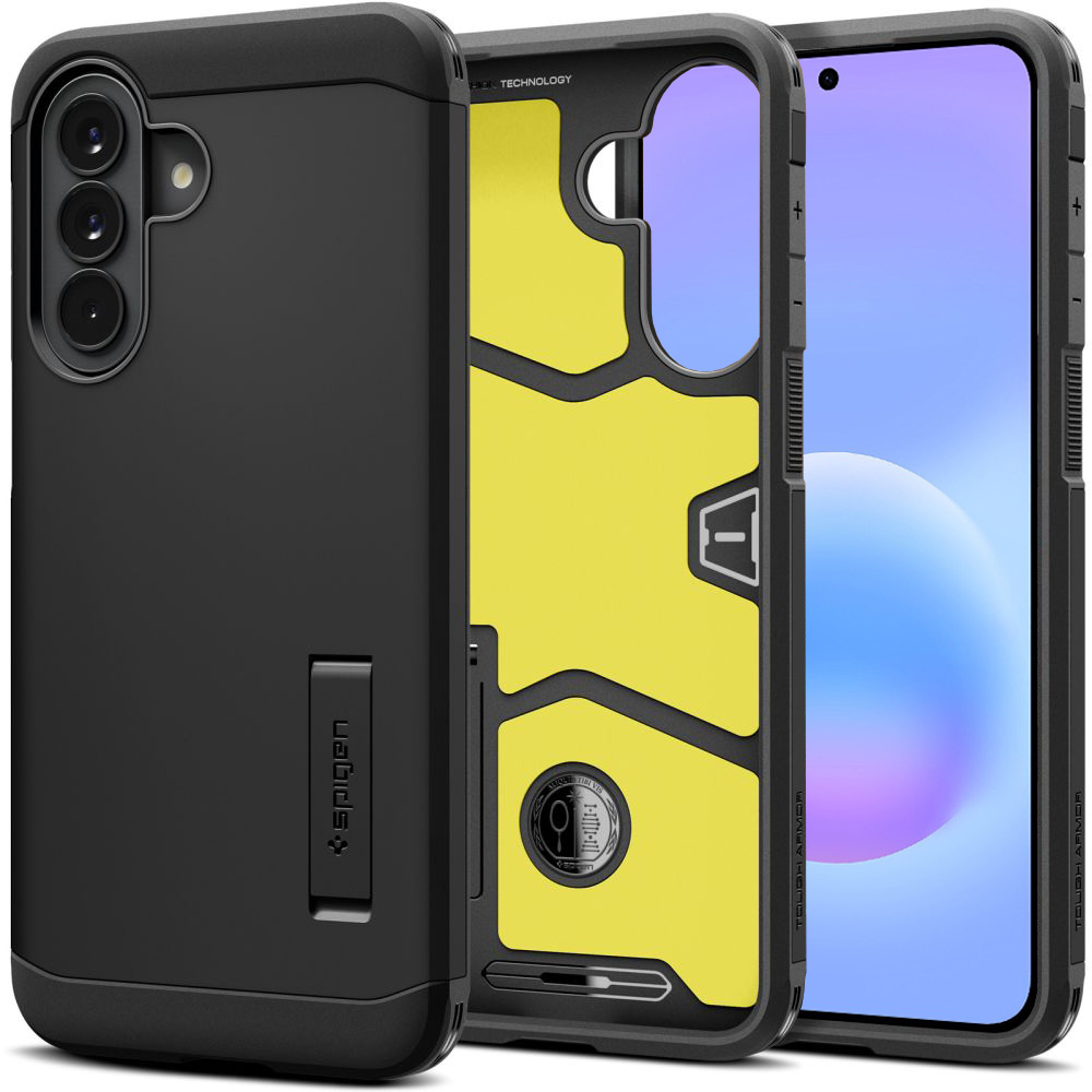 Pancerne Etui SPIGEN Tough Armor | Black do Samsung Galaxy A37 5G