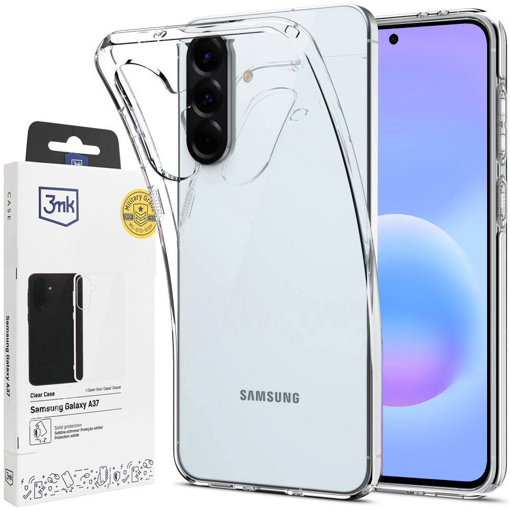Etui 3mk Clear Case | Bezbarwne do Samsung Galaxy A37 5G