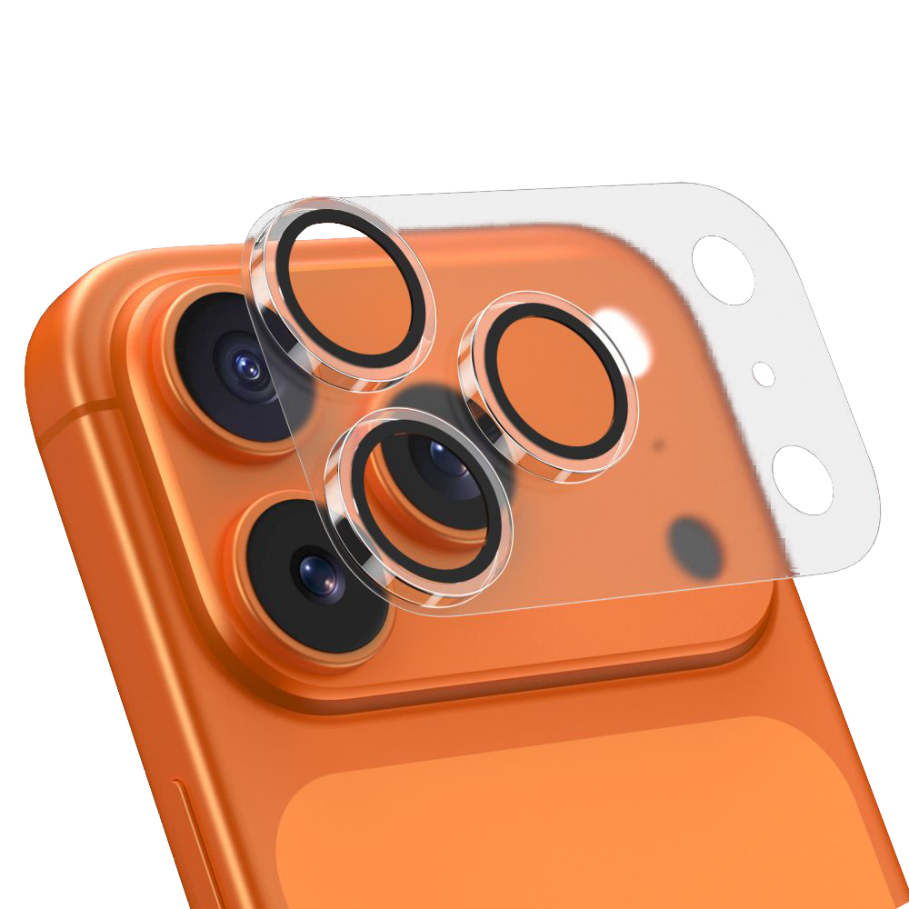 CamRing | Szkło Hybrydowe na Aparat Nakładka | Matt Clear do Apple iPhone 17 Pro |