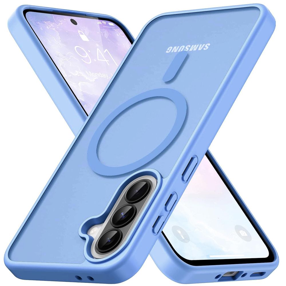 Etui Hybrydowe Magnetic Case | Matte Blue do Samsung Galaxy A57 5G