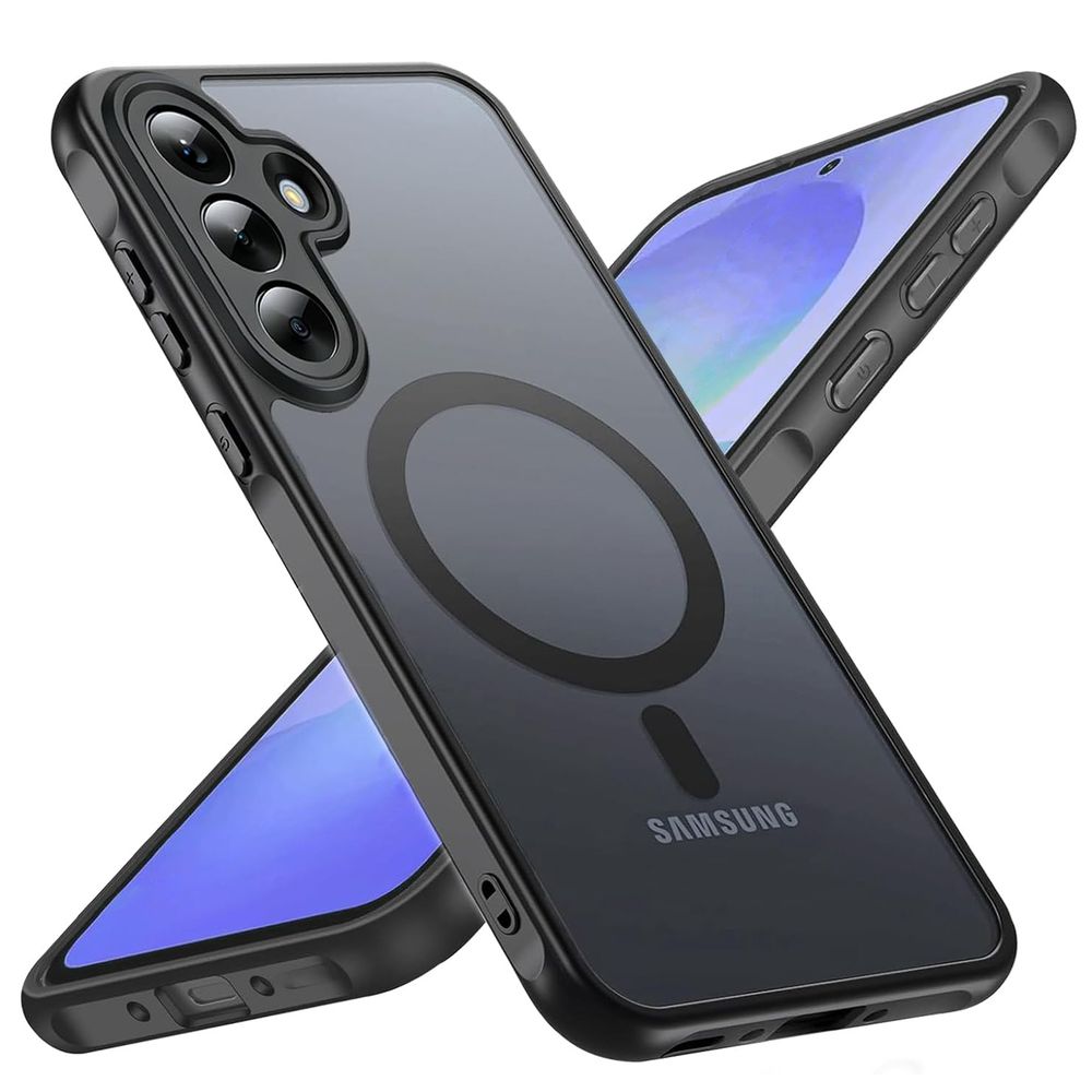 Etui Hybrydowe Magnetic Case | Matte Black do Samsung Galaxy A57 5G