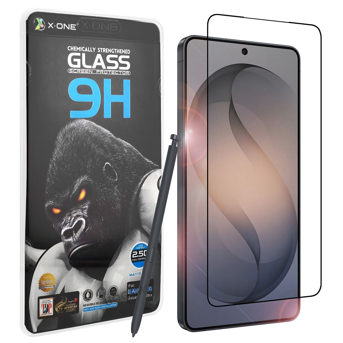 X-One Extra Strong | Matowe Szkło Antyrefleksyjne | Fingerprint Ready do Samsung Galaxy S26 Ultra
