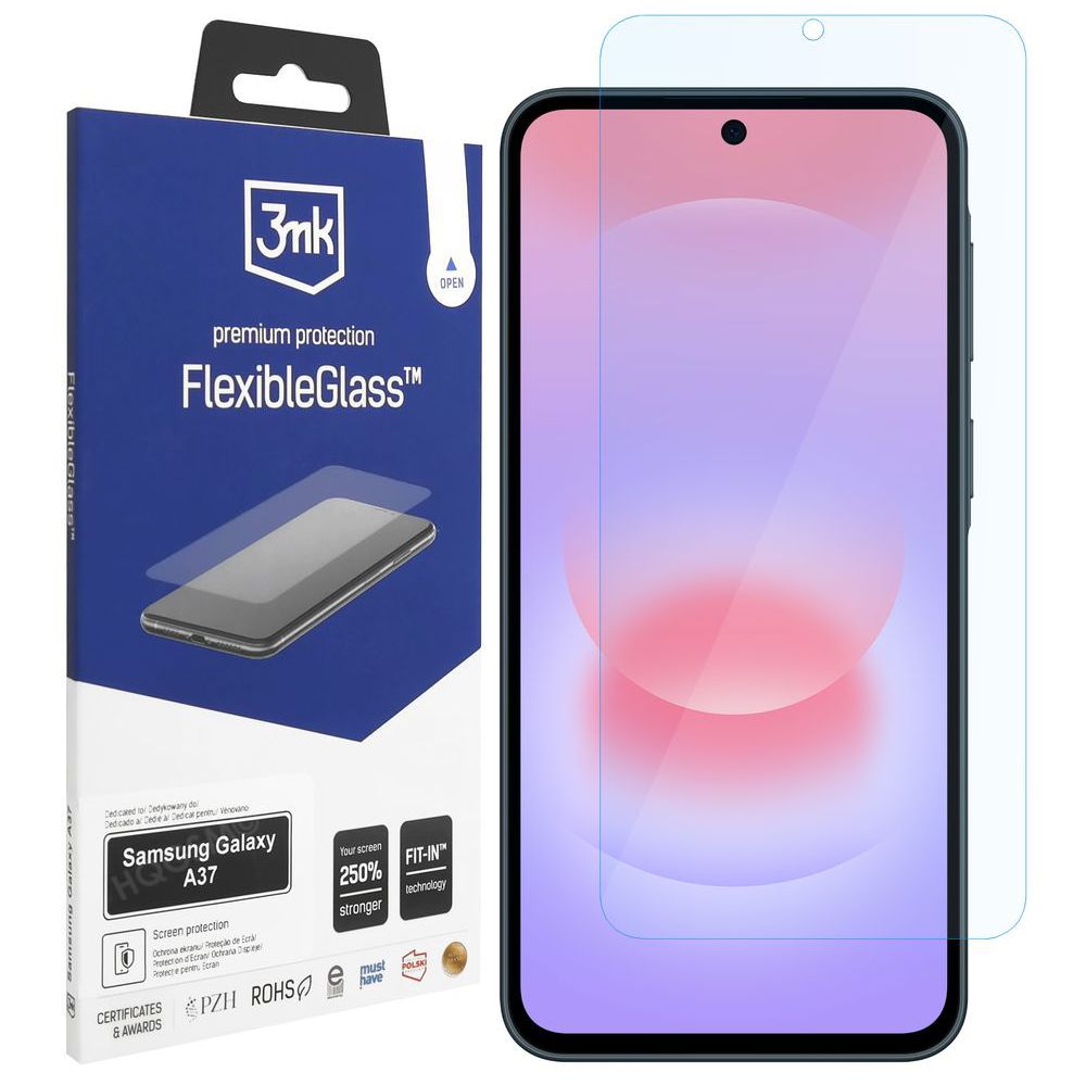 3mk Flexible Glass | Nietłukące Szkło Hybrydowe do Samsung Galaxy A37 5G