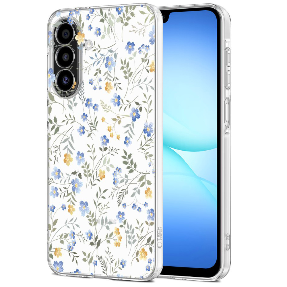 Cienkie Etui Silicone Case | Kwiaty do Samsung Galaxy A17 LTE/5G