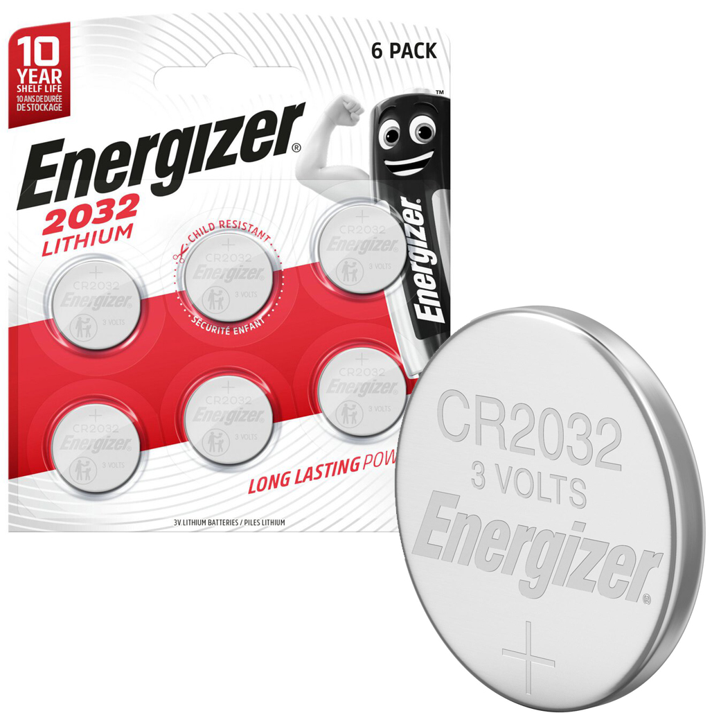 Energizer | Bateria Litowa CR2032 3V | 6 sztuk