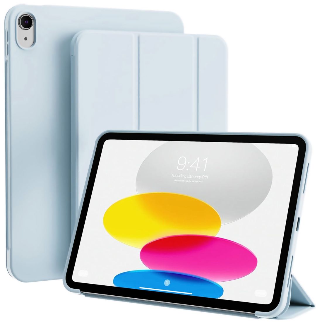 Zamykane Etui Smart Case | Blue do Apple iPad 11 A16 2025 / 10 10.9 2022