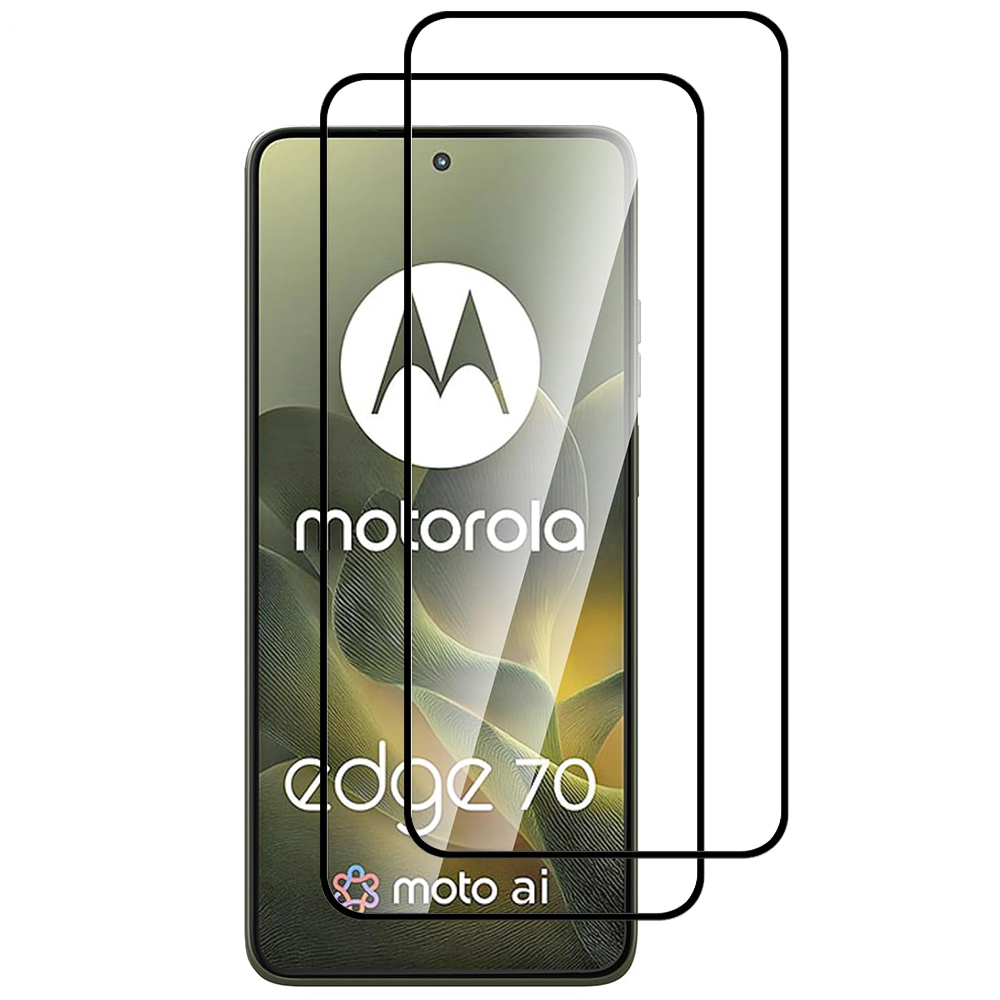 2x Szkło Ochronne 5D | FULL COVER do Motorola Edge 70