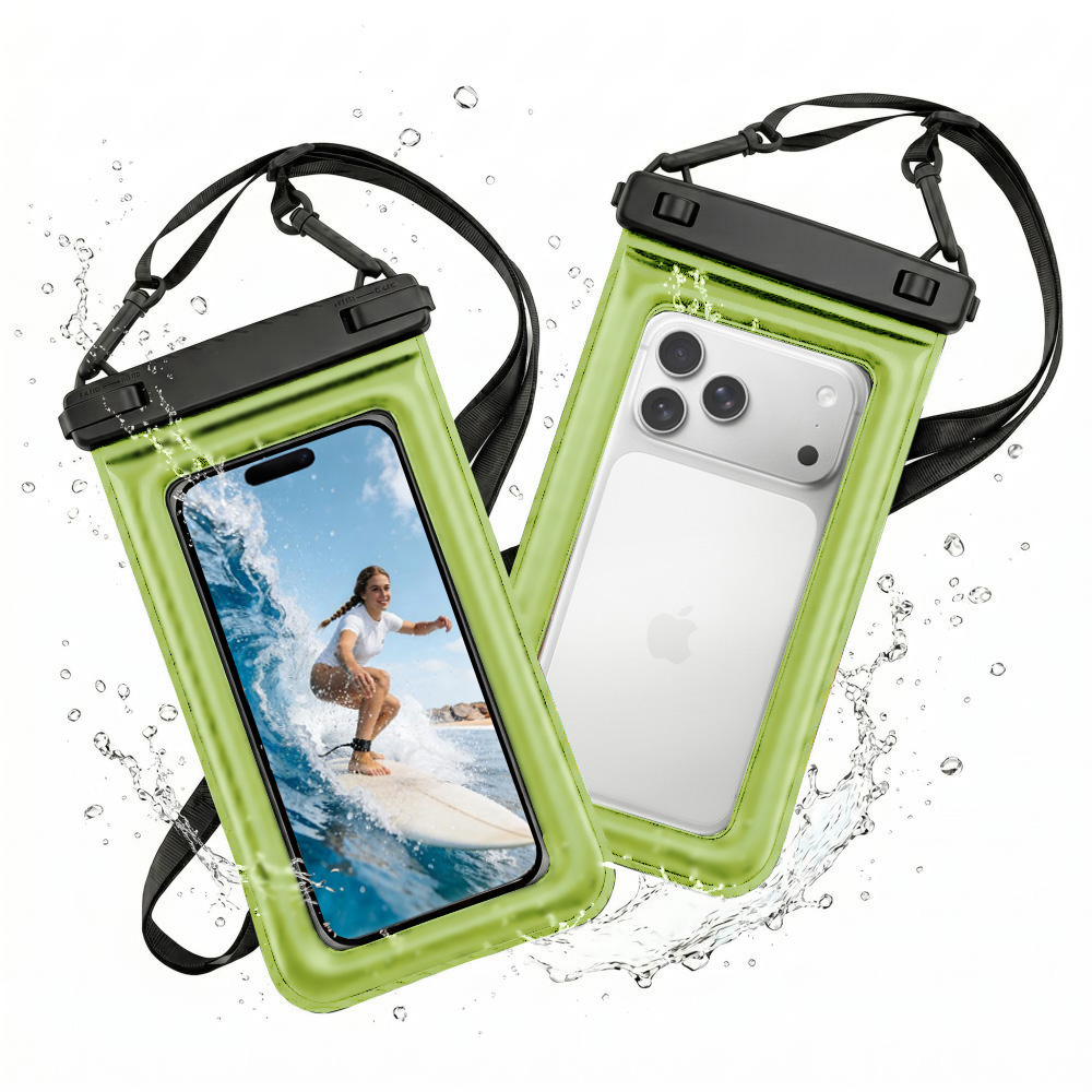 Uniwersalne Pływające Wodoszczelne Etui IPX8 | do 6.9″ | Zielone
