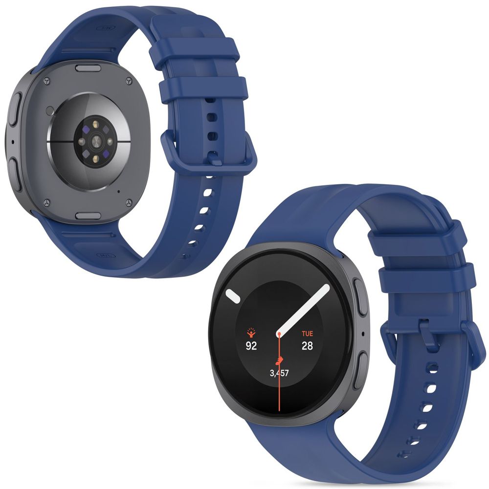 Pasek Silikonowy SMOOTH Band | Niebieski do Samsung Galaxy Watch 9 / 8 / 8 Classic