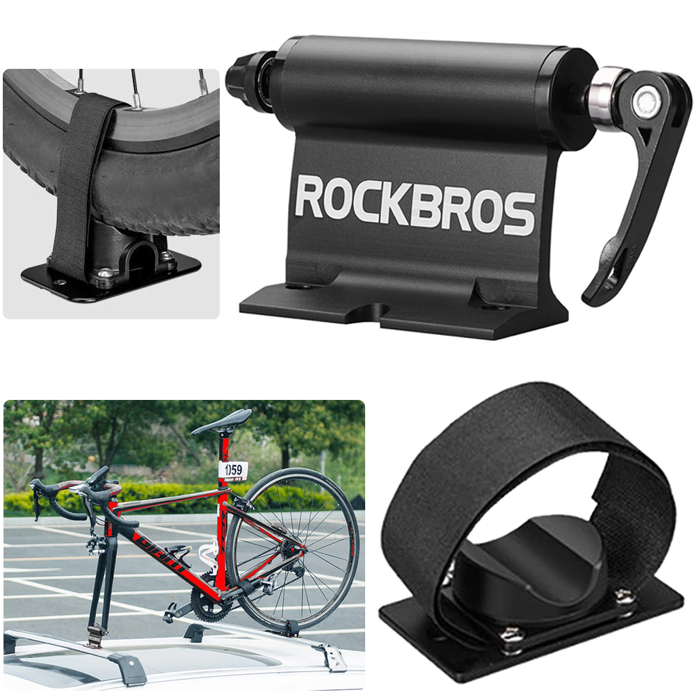 RockBros Fork Mount Rack Carrier | Bagażnik Rowerowy na Dach | Uniwersalny Kompaktowy