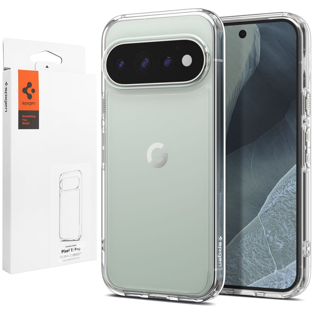 Etui SPIGEN Ultra Hybrid | Clear White do Google Pixel 11 Pro