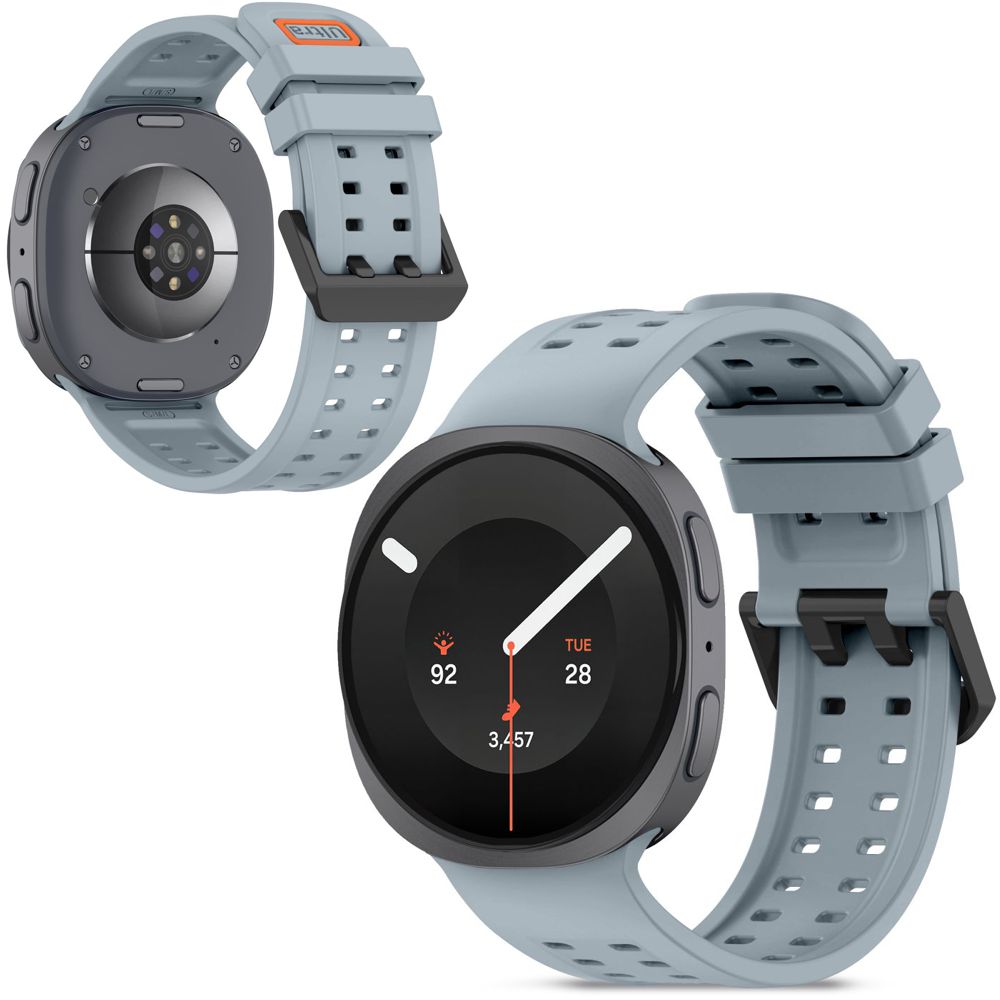 Pasek Silikonowy AIR Band | Szary do Samsung Galaxy Watch 9 / 8 / 8 Classic