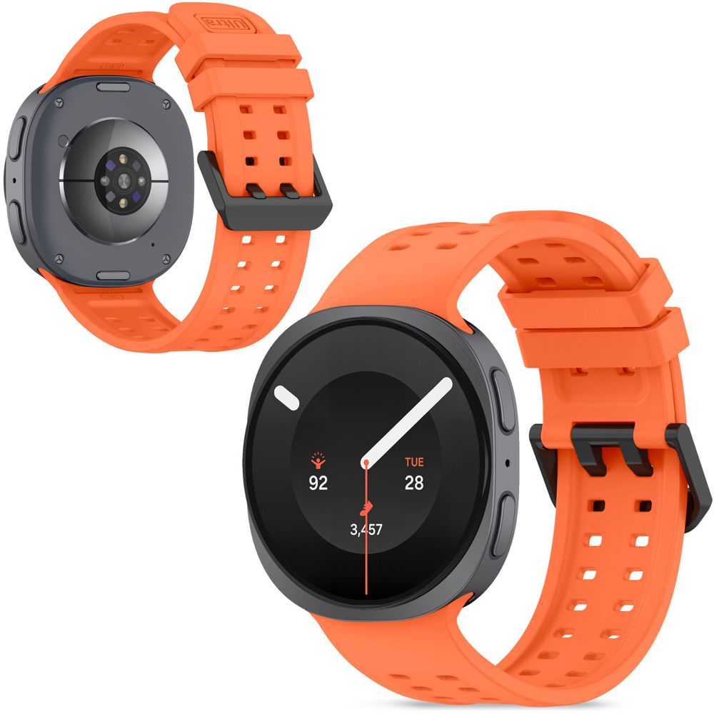Pasek Silikonowy AIR Band | Pomarańczowy do Samsung Galaxy Watch 9 / 8 / 8 Classic