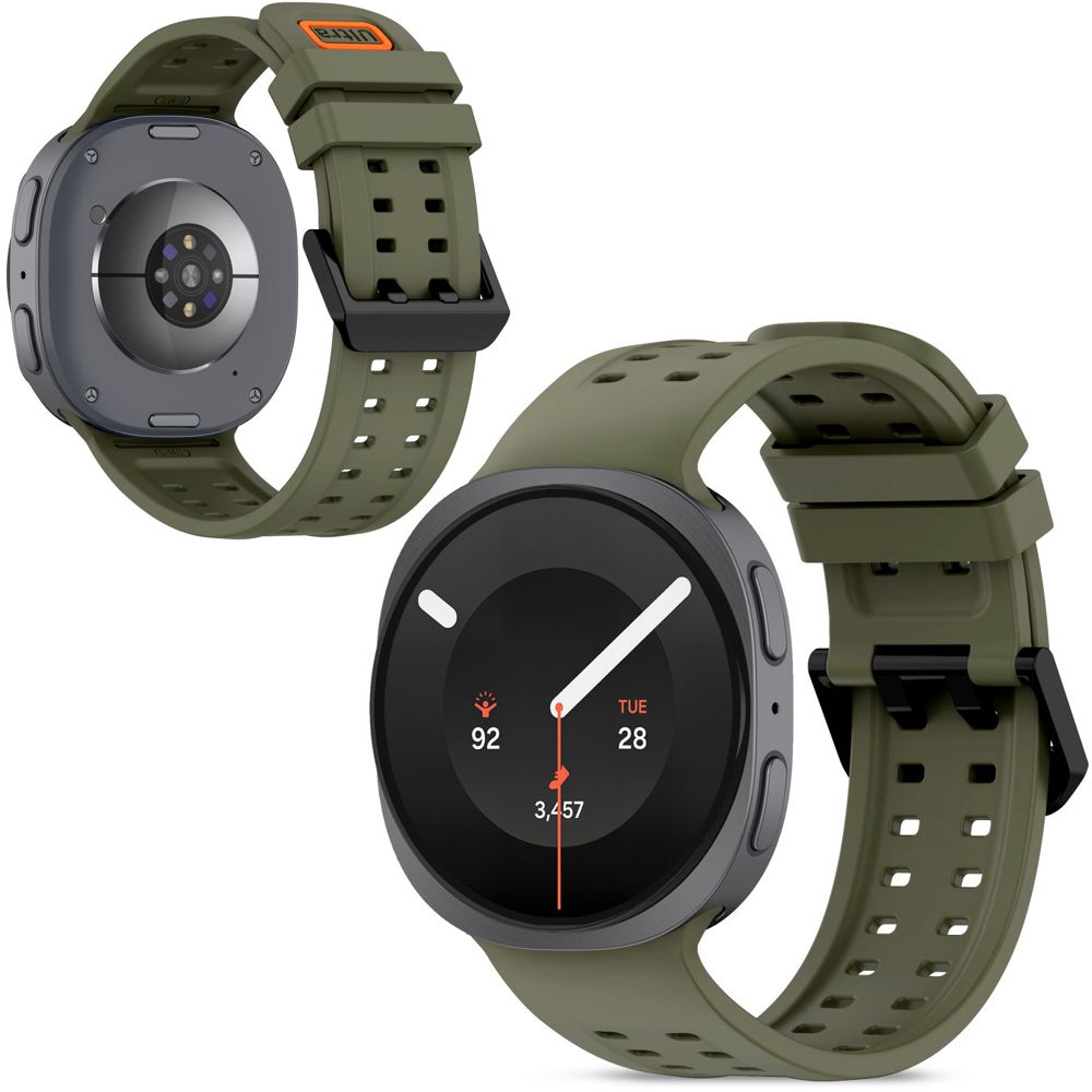 Pasek Silikonowy AIR Band | Zielony do Samsung Galaxy Watch 9 / 8 / 8 Classic
