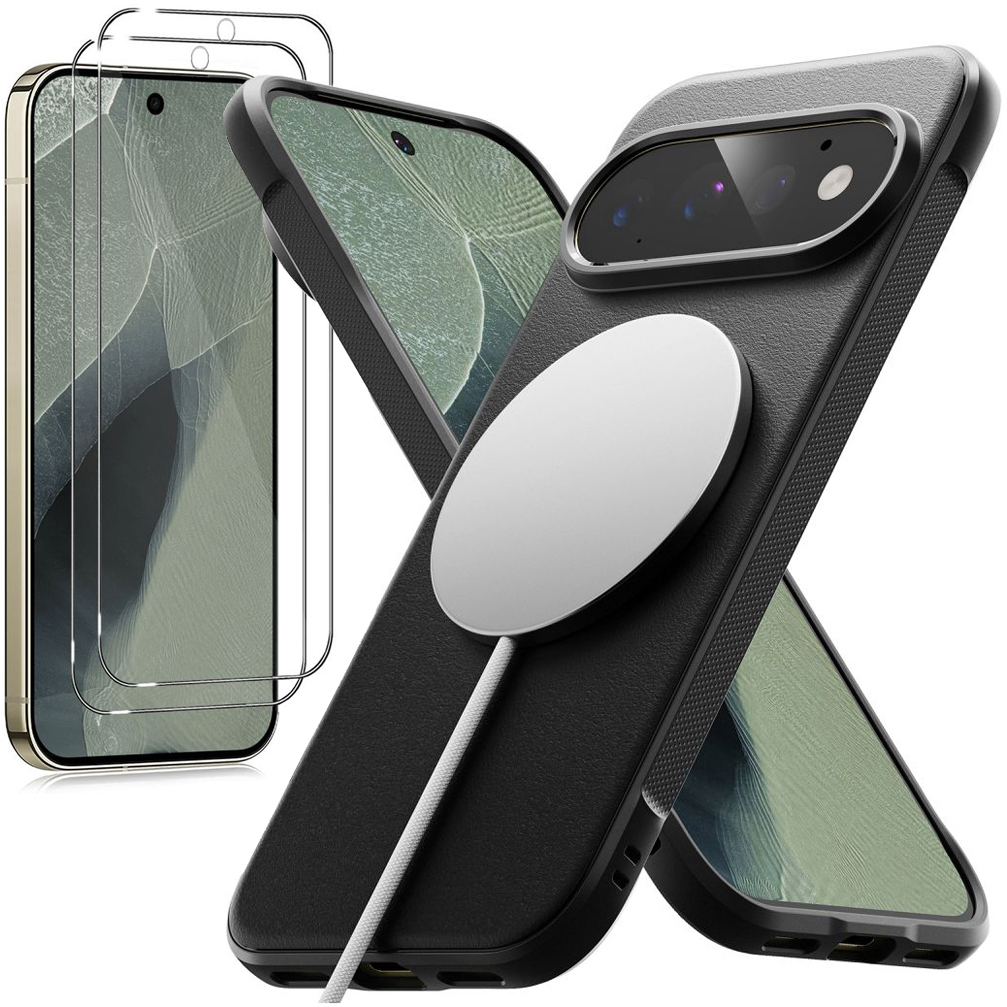 Etui RINGKE Onyx Magnetic | Black + 2x SZKŁO do Google Pixel 11 Pro