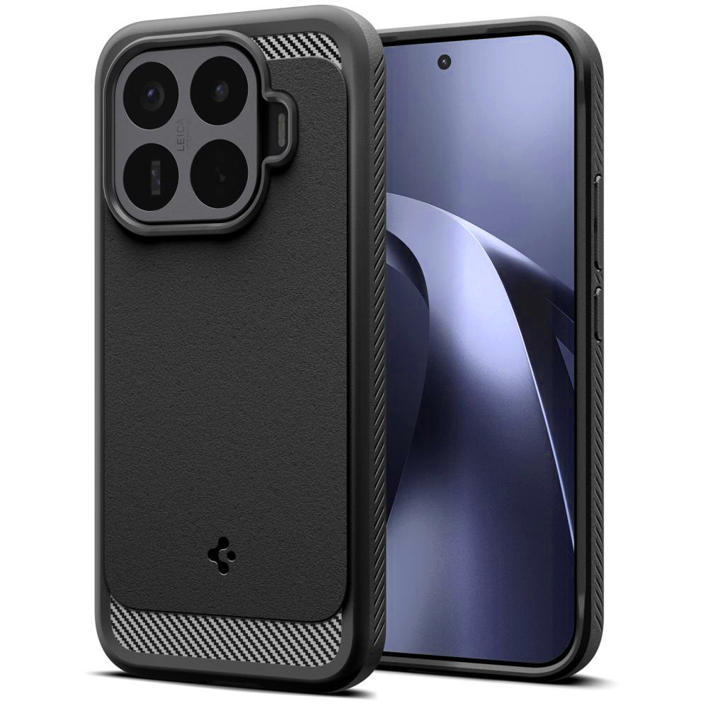 Etui SPIGEN Rugged Armor | Black do Xiaomi 17T Pro