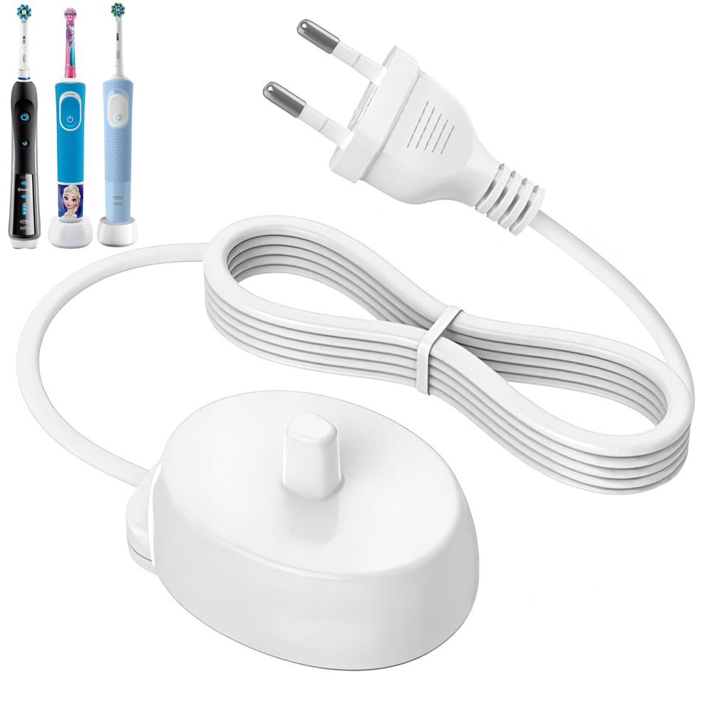 Ładowarka do szczoteczki elektrycznej Oral-B | Biała | 1m