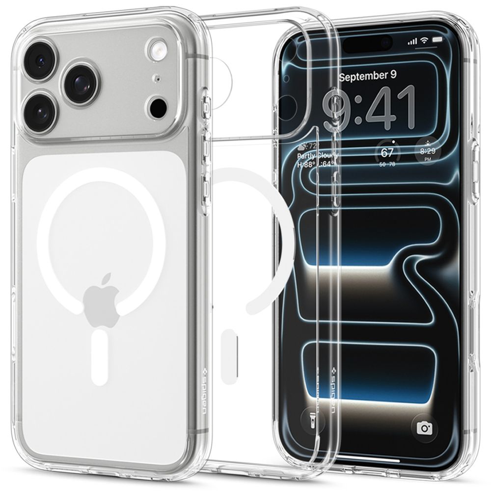 Etui SPIGEN Ultra Hybrid MagSafe | Clear White do Apple iPhone 18 Pro Max