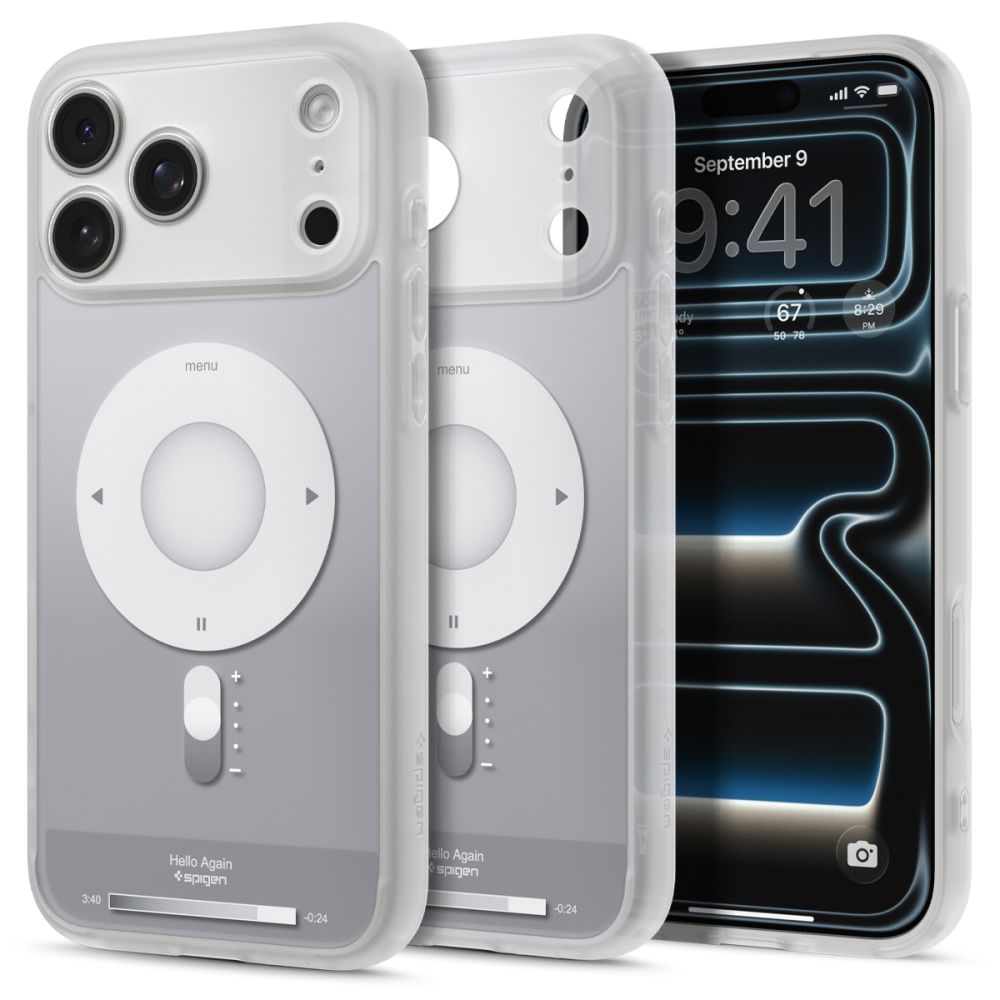 Etui SPIGEN Ultra Hybrid Mag CLASSIC | Silver do Apple iPhone 18 Pro Max