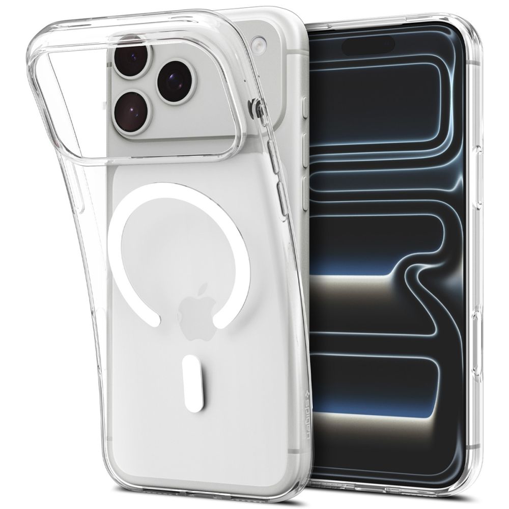 Etui SPIGEN Liquid Crystal MagSafe | Clear White do Apple iPhone 18 Pro Max