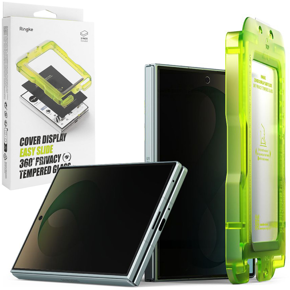 2x Szkło Hartowane RINGKE Easy Slide PRIVACY + Aplikator do Samsung Galaxy Z Fold8