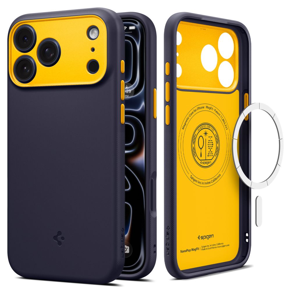 Etui SPIGEN Nano POP MagSafe | Blueberry Navy do Apple iPhone 18 Pro Max