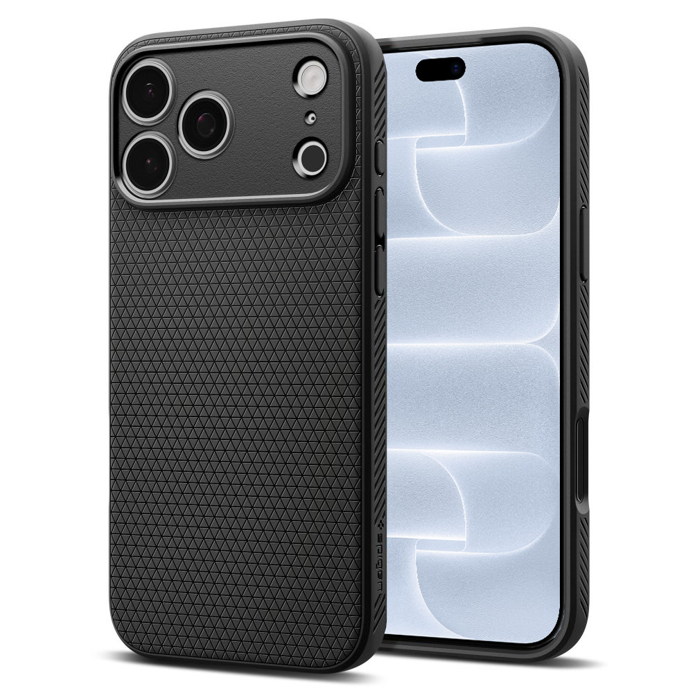 Etui SPIGEN Liquid Air | Matte Black do Apple iPhone 18 Pro Max